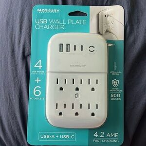 USB Wall Plate Charger